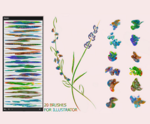 Nature Illustrator Brushes