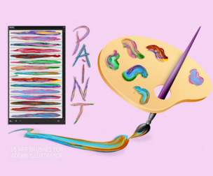 Paint Illustrator Brushes