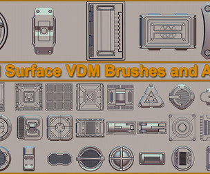 Hard Surface VDM Brushes and Alpha Vol 2