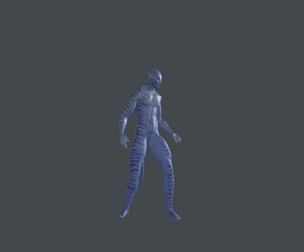AVTR-005 Avatar Backflip Animation
