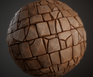 Semi Stylized Stone Floor