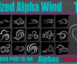 Stylized Alpha Wind