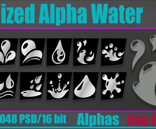 Stylized Alpha Water