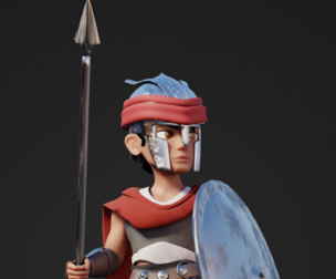 stylized character 2