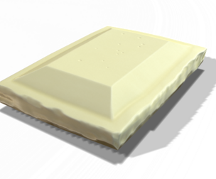 WhiteChocolateBarPiece