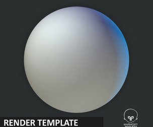Marmoset Toolbag Render Template