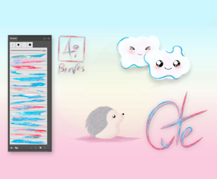 Cute Illustrator Brushes