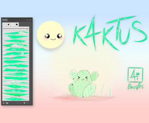 Kaktus Illustrator Brushes