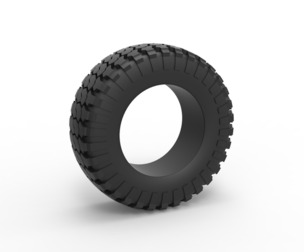 Offroad tire 77 Scale 1:25