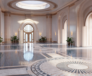 Classic Art Deco Hall