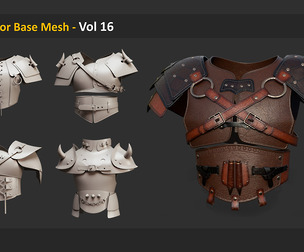 30 Armor Base Mesh - Vol 16