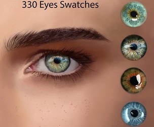 Eyes Illustrator Swatches