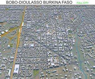 Bobo-Dioulasso Burkina Faso 30km