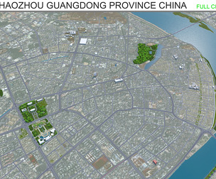 Chaozhou Guangdong Province China 40km