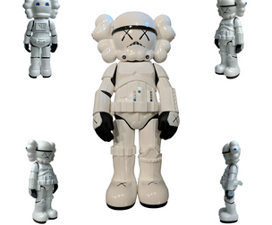 Kaws Stormtrooper Fan Art Toy for 3d Print