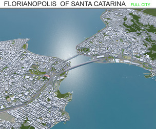 Florianopolis State of Santa Catarina Brazil 60km