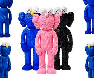 Kaws BFF  Fan Art Toy for 3d Print
