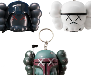 Kaws Star Wars Keychain Fan Art Toy for 3d Print
