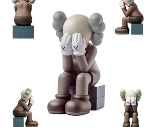 Kaws Passing Through Fan Art Toy for 3d Print