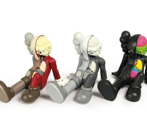 Kaws Resting Place Fan Art Toy for 3d Print