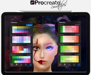 Crazy Psycho Swatches for Procreate