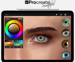 Eyes Swatches for Procreate
