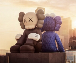 Kaws Seeing Watching Fan Art Toy for 3d Print