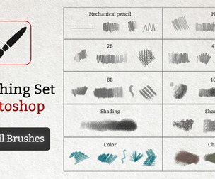 Sketching Photoshop Brushes