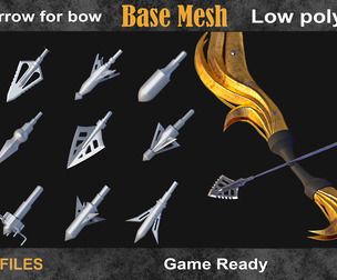 50 Arrow for bow basemesh vol 3