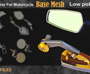 30 Mirror For Motorcycle Base Mesh vol 4