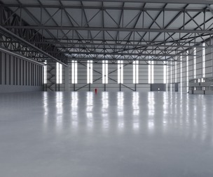 Airplane Hangar Interior 2