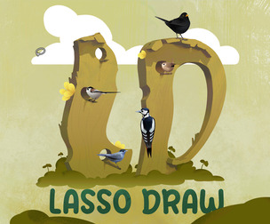 Lasso Draw for Photoshop