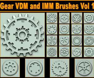 Gear VDM and IMM Brushes Vol 1