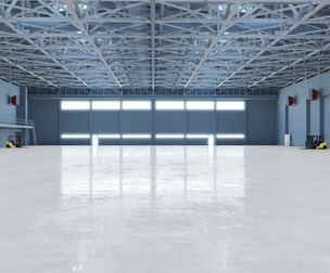 Airplane Hangar Interior 6