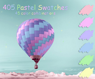Pastel Colors Swatches