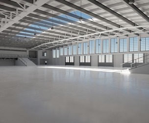 Industrial Hangar Hall Interior 5