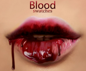 Blood Swatches for Photoshop