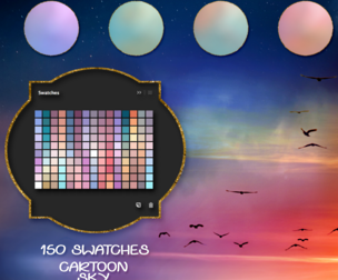 Sky Swatches for Photoshop