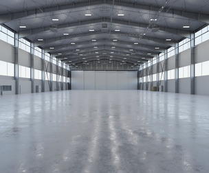 Airplane Hangar Interior 5b