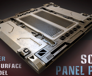 34 Sci-Fi panel pack - vol1
