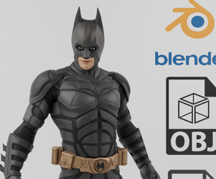 Batman Arkham Textured Rigged