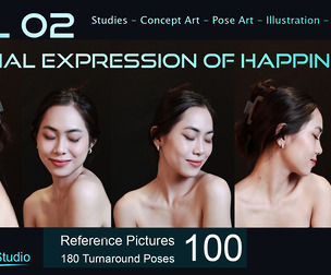 Facial Expression of Happiness - Vol 02