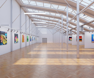 Art Museum Gallery Interior 9