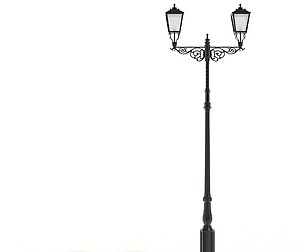 Cast Iron Street Lamp