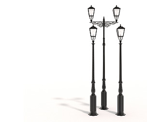 Cast Iron street lamp pack