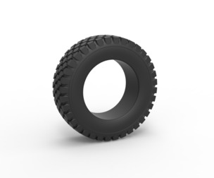 Offroad tire 79 Scale 1:25