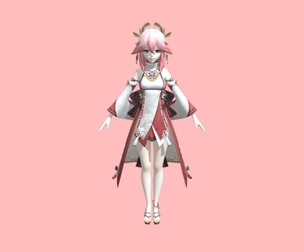 Yae Miko - Genshin Impact