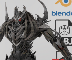 Enforcer Decepticons Textured Model
