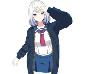 Luna Kurogane - student girl