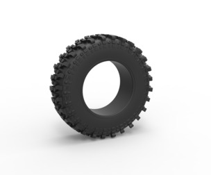 Offroad tire 80 Scale 1:25